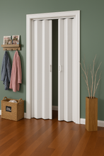 Last inn bildet i Galleri-visningsprogrammet, EIKVOLL FOLDEDØR HVIT DOBBEL