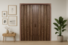 Last inn bildet i Galleri-visningsprogrammet, EIKVOLL FOLDEDØR BRUN DOBBEL